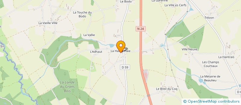 localisation de l'entreprise BOXING FORM BEIGNON  PLELAN-LE-GRAND