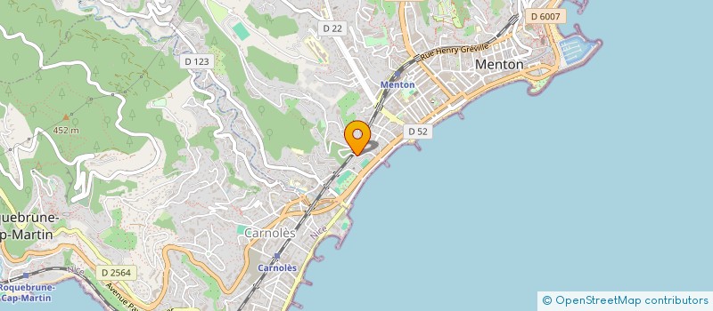localisation de l'entreprise BOXING KARATE MENTON à MENTON