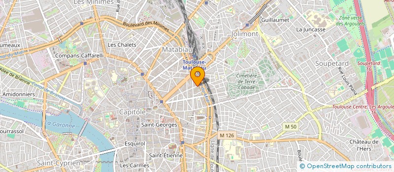 localisation de l'entreprise BOXING MONTANE TOULOUSE à TOULOUSE