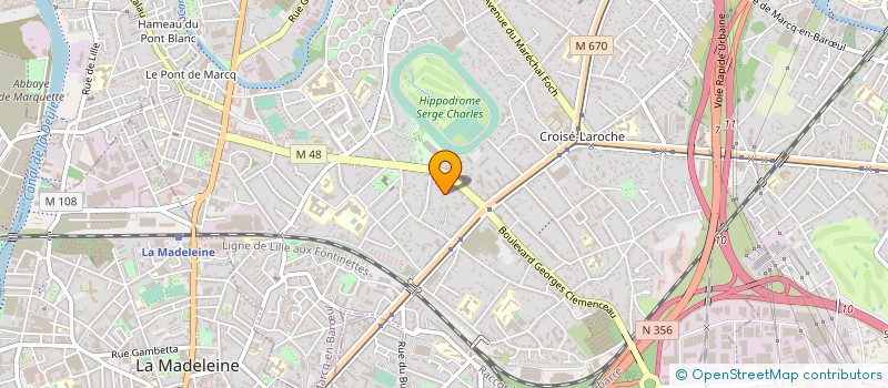 localisation de l'entreprise BOXING TEAM DOMINGOS à MARCQ EN BAROEUL