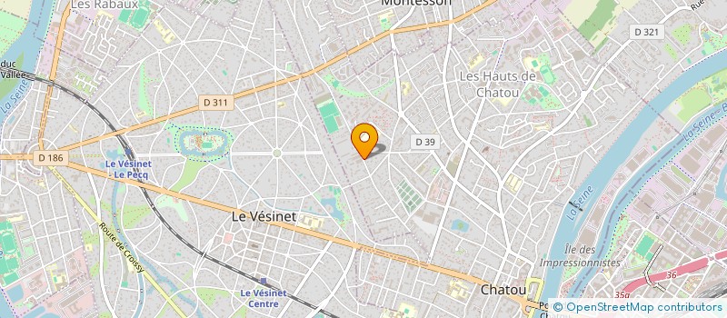 localisation de l'entreprise BOXLANDES  CHATOU