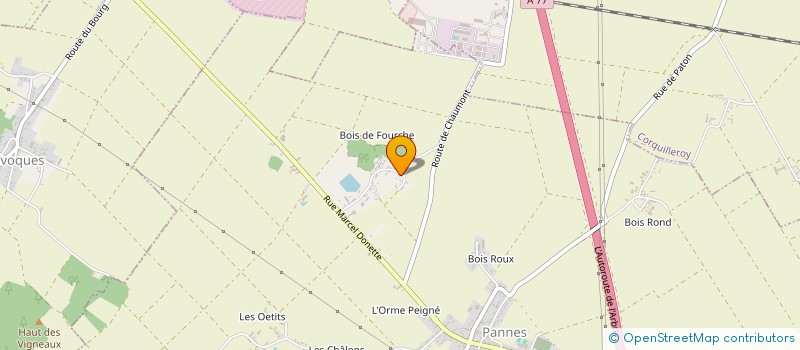 localisation de l'entreprise BOXLIB' à PANNES
