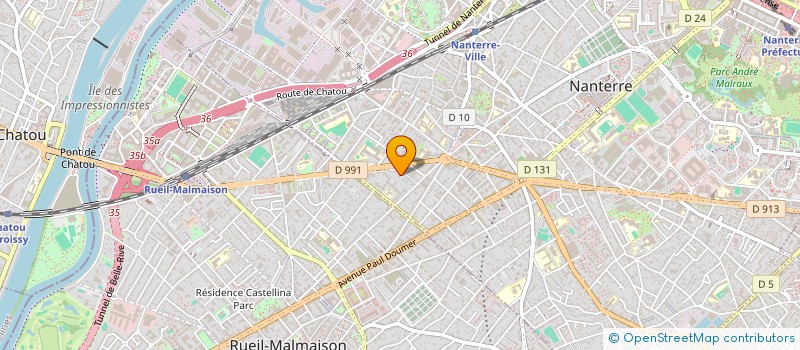 localisation de l'entreprise BOXOFFICE  NANTERRE