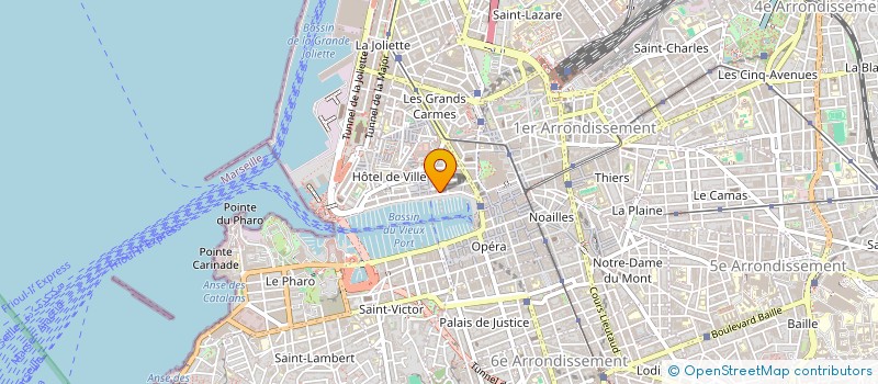 localisation de l'entreprise BOXON à MARSEILLE