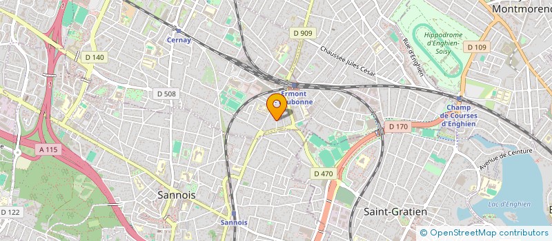 localisation de l'entreprise BOXPERT  ERMONT