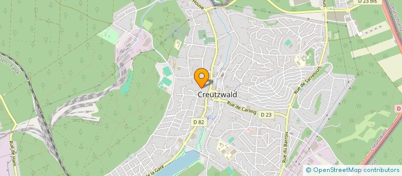 localisation de l'entreprise BOXTAGE  CREUTZWALD