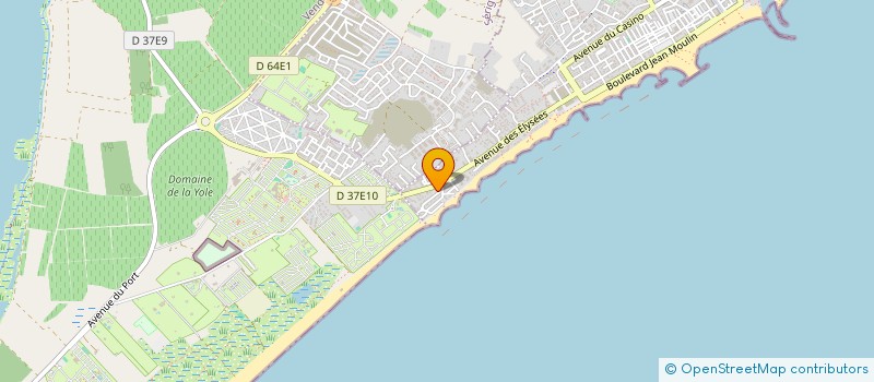 localisation de l'entreprise BOXY  VALRAS-PLAGE