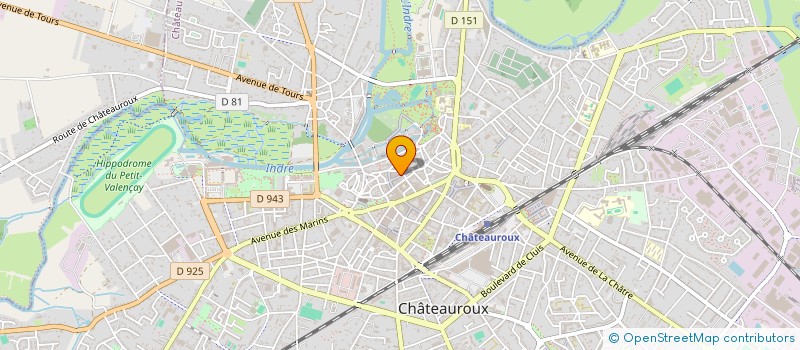 localisation de l'entreprise BOY & GIRL à CHATEAUROUX