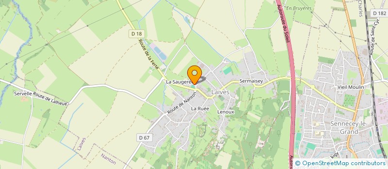 localisation de l'entreprise BOY-IMMO  LAIVES