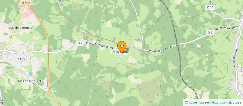 localisation de l'entreprise BOY LOT ENERGIES  LIVERNON