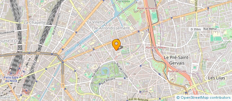 localisation de l'entreprise BOY'S TOUIN SARL  PARIS