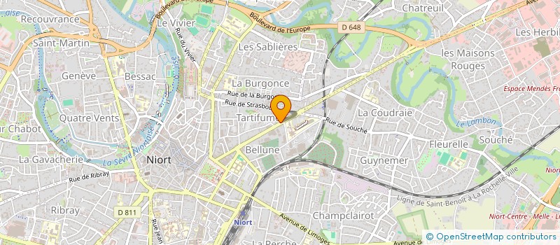 localisation de l'entreprise BOYA  NIORT