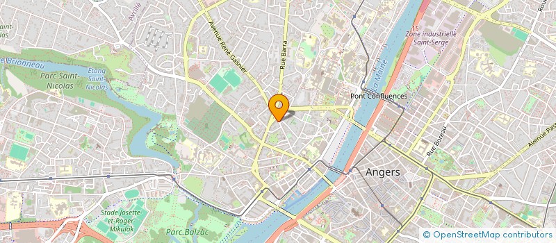 localisation de l'entreprise BOYATIQUE à ANGERS