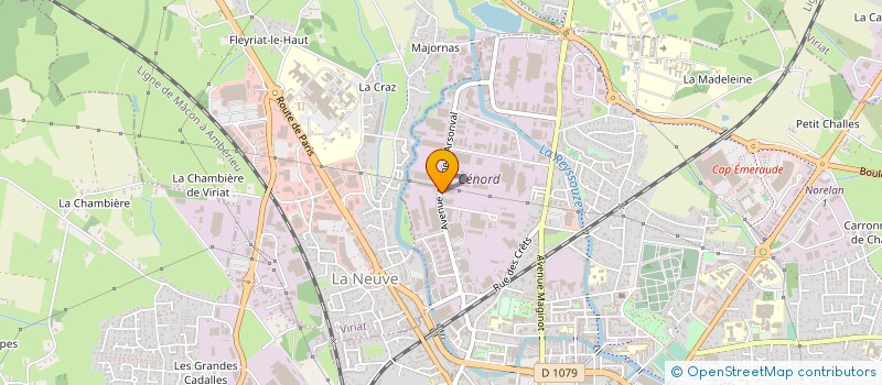 localisation de l'entreprise BOYAUDERIE CHRISTIAN DUCLOS à BOURG-EN-BRESSE