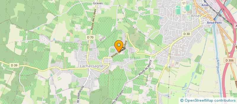 localisation de l'entreprise BOYAUDERIE DE L'ARDECHE à LACHASSAGNE