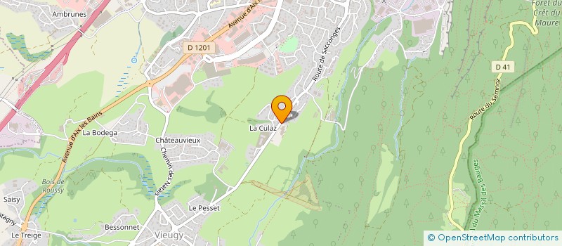 localisation de l'entreprise BOYAUDERIE DES SAVOIE ETABLISSEMENTS SEMILLE à ANNECY