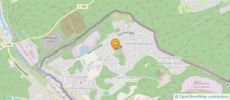 localisation de l'entreprise BOYAUDERIE LORRAINE  PETITE-ROSSELLE