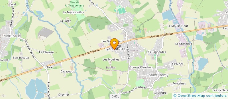 localisation de l'entreprise BOYAUDERIE MELO à MONTCET