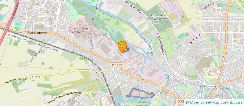 localisation de l'entreprise BOYAUDERIE PICARDE  AMIENS