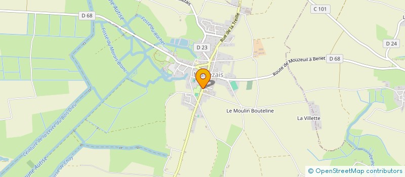 localisation de l'entreprise BOYAUDERIE SOLIDOR à MAILLEZAIS