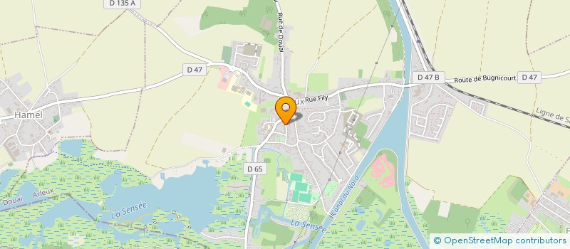 localisation de l'entreprise BOYAVAL IMMOBILIER  ARLEUX