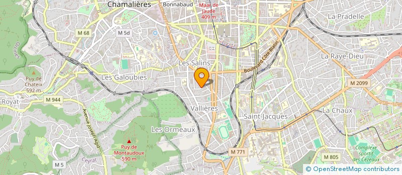 localisation de l'entreprise BOYBUS  CLERMONT-FERRAND