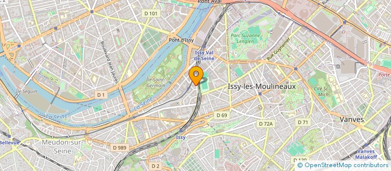 localisation de l'entreprise BOYCOTT FILMS à ISSY-LES-MOULINEAUX