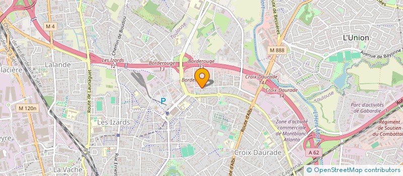 localisation de l'entreprise BOYE à TOULOUSE