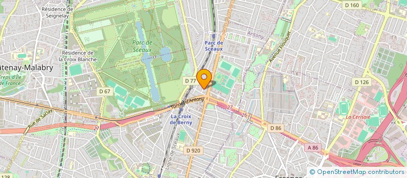 localisation de l'entreprise BOYEAPPS à ANTONY