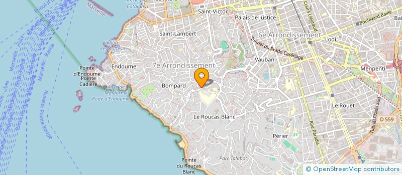 localisation de l'entreprise BOYER AUTOMOBILES à MARSEILLE