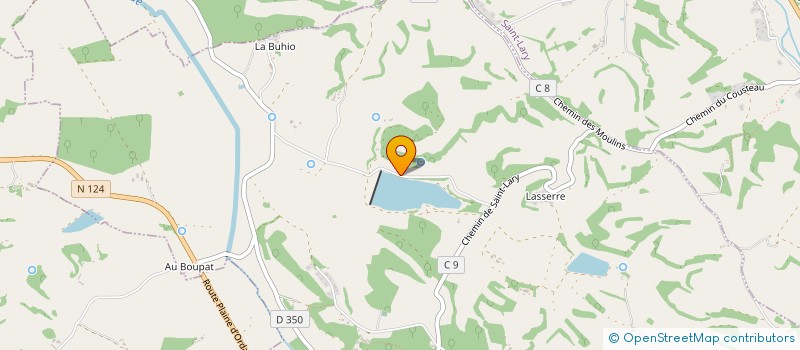 localisation de l'entreprise BOYER ERM  ORDAN-LARROQUE