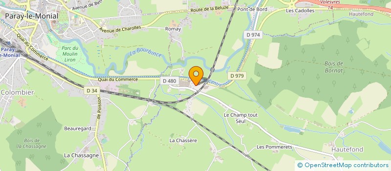 localisation de l'entreprise BOYER FINANCE  ROMANECHE-THORINS