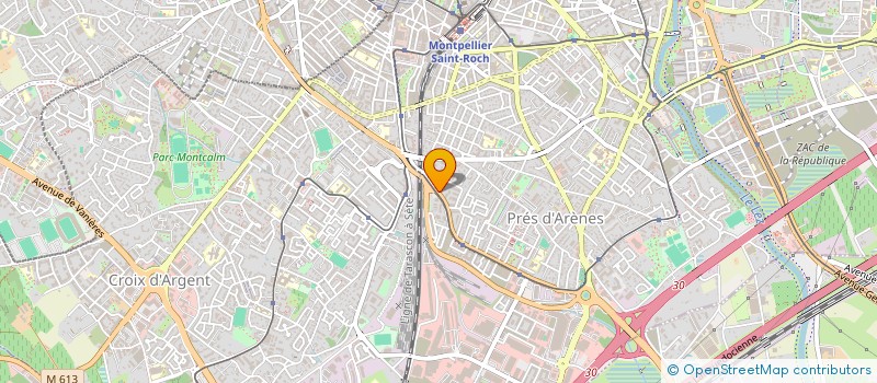 localisation de l'entreprise BOYER GIROUX à MONTPELLIER