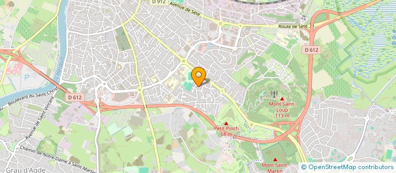 localisation de l'entreprise BOYER MARIUS MESLAY TP  AGDE