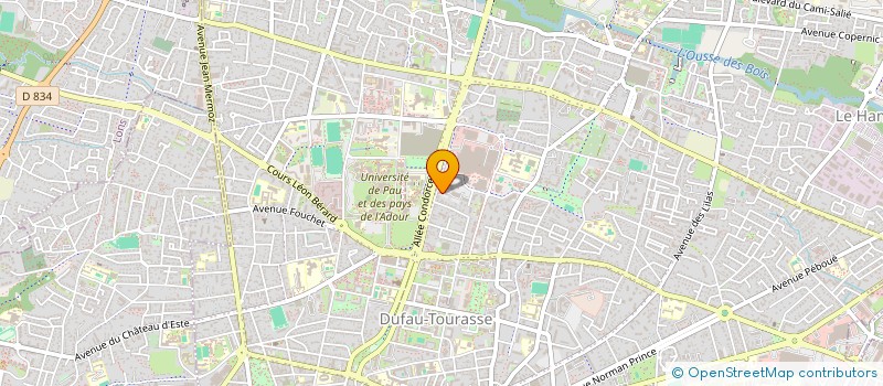localisation de l'entreprise BOYER SOCIETE NOUVELLE à PAU