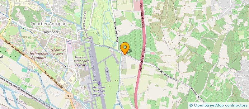 localisation de l'entreprise BOYET DOMINIQUE ET POTHIN CATHIA  AVIGNON