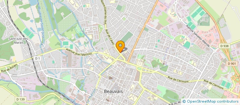 localisation de l'entreprise BOYET TP  LE MONT-SAINT-ADRIEN