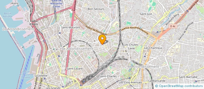 localisation de l'entreprise BOYLE BOLLA DEVALLOIS à MARSEILLE