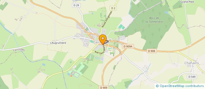 localisation de l'entreprise BOYNOT à CARROUGES