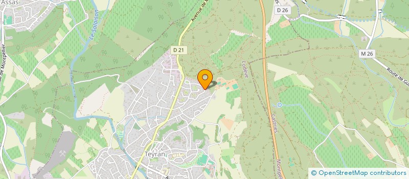 localisation de l'entreprise BOYOYOT  TEYRAN