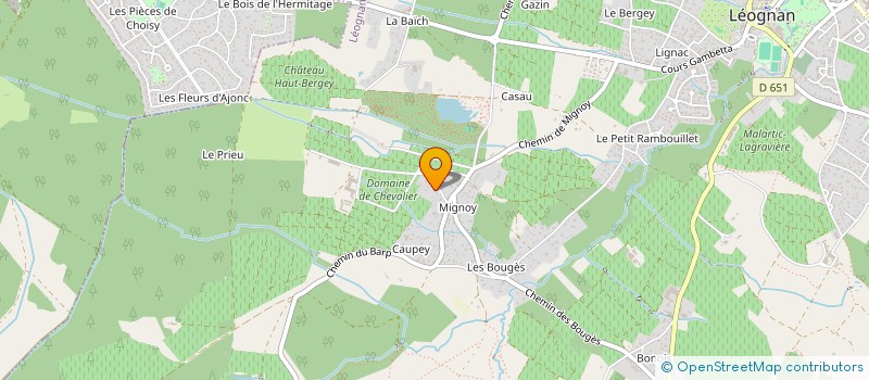 localisation de l'entreprise BOYT  LEOGNAN