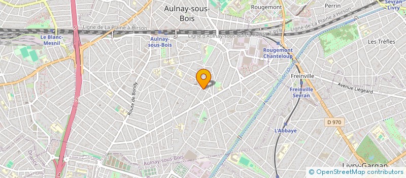 localisation de l'entreprise BOZA à AULNAY-SOUS-BOIS