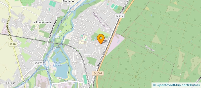 localisation de l'entreprise BOZAN à CHALETTE-SUR-LOING