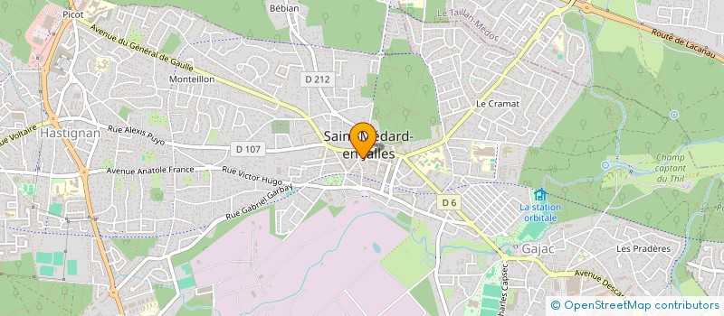 localisation de l'entreprise BOZARTS à SAINT-MEDARD-EN-JALLES