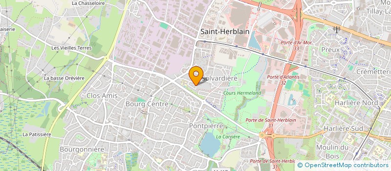 localisation de l'entreprise BOZAT à SAINT-HERBLAIN