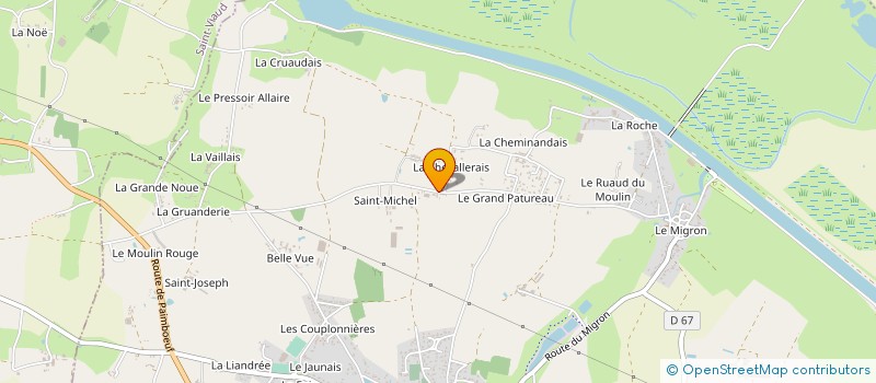 localisation de l'entreprise BOZBEK INDUSTRIE à FROSSAY