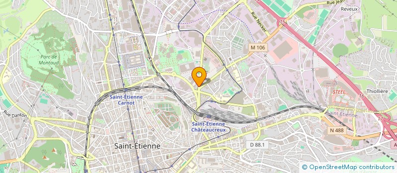 localisation de l'entreprise BOZBIYIK & BOZBIYIK DISTRIBUTION  SAINT-ETIENNE