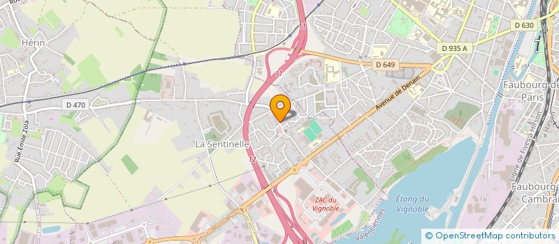 localisation de l'entreprise BOZEK MEUBLE  LA SENTINELLE