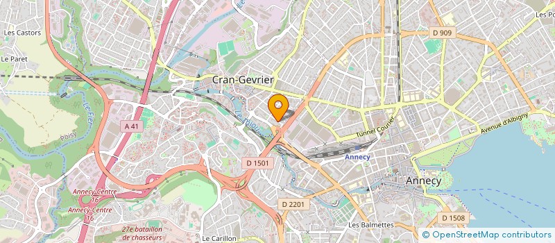 localisation de l'entreprise BOZEMAN RECORDS à ANNECY