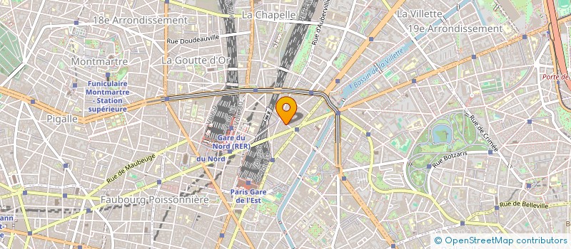 localisation de l'entreprise BOZENA  PARIS